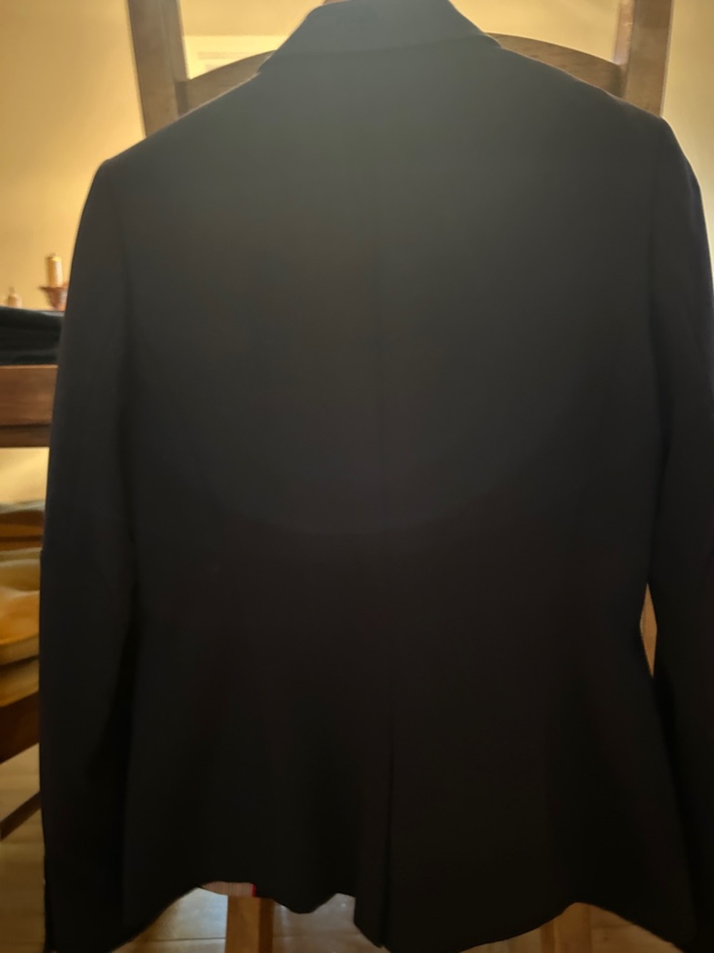 Tommy Hilfiger Women's Navy Single-Button Blazer - Picture 7 of 10